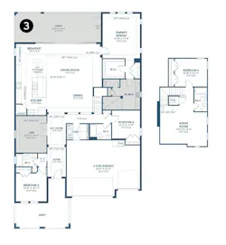 Floor plans for a home designed for aging in place Floor plans for a home designed for aging in place