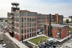 Exterior view of the A & Indiana adaptive reuse project, a 2023 BALA winner Exterior view of the A & Indiana adaptive reuse project, a 2023 BALA winner