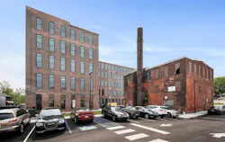 An exterior view of the A & Indiana adaptive reuse project after its renovation An exterior view of the A & Indiana adaptive reuse project after its renovation