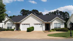 Exterior of a duplex Exterior of a duplex