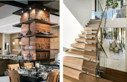 The stair detail and column detail from The New American Home 2025 The stair detail and column detail from The New American Home 2025