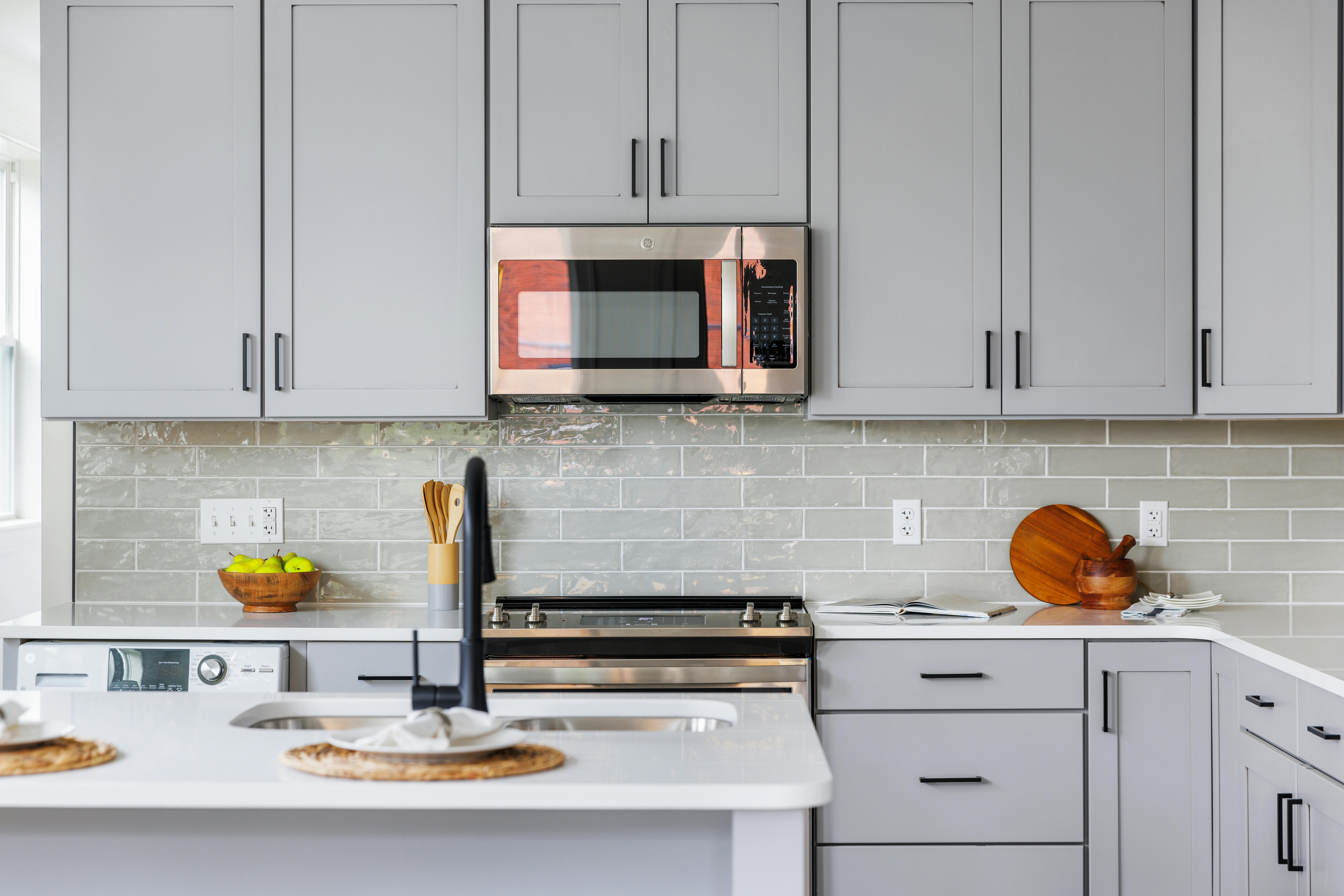 Wellborn cabinetry in The Picket Fence Idea Home (ADU)