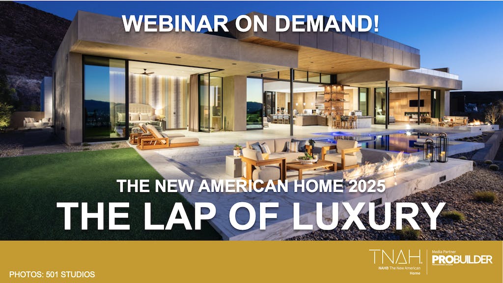 Webinar for The New American Home 2025