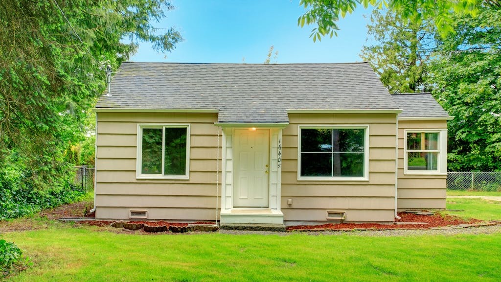 Small, existing home