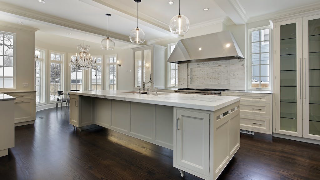 Kitchen showing adaptive features