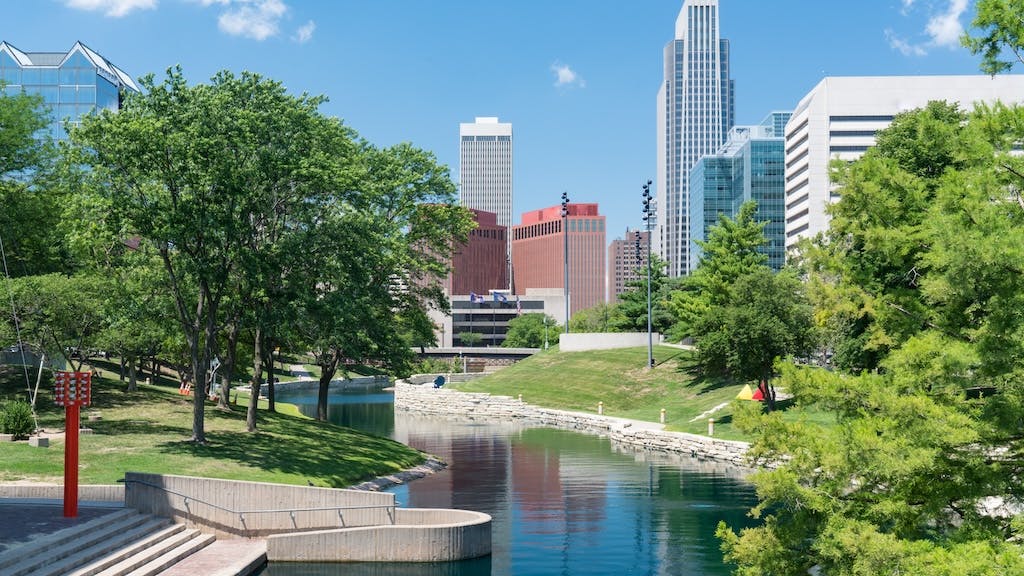 Omaha, Neb. city skyline
