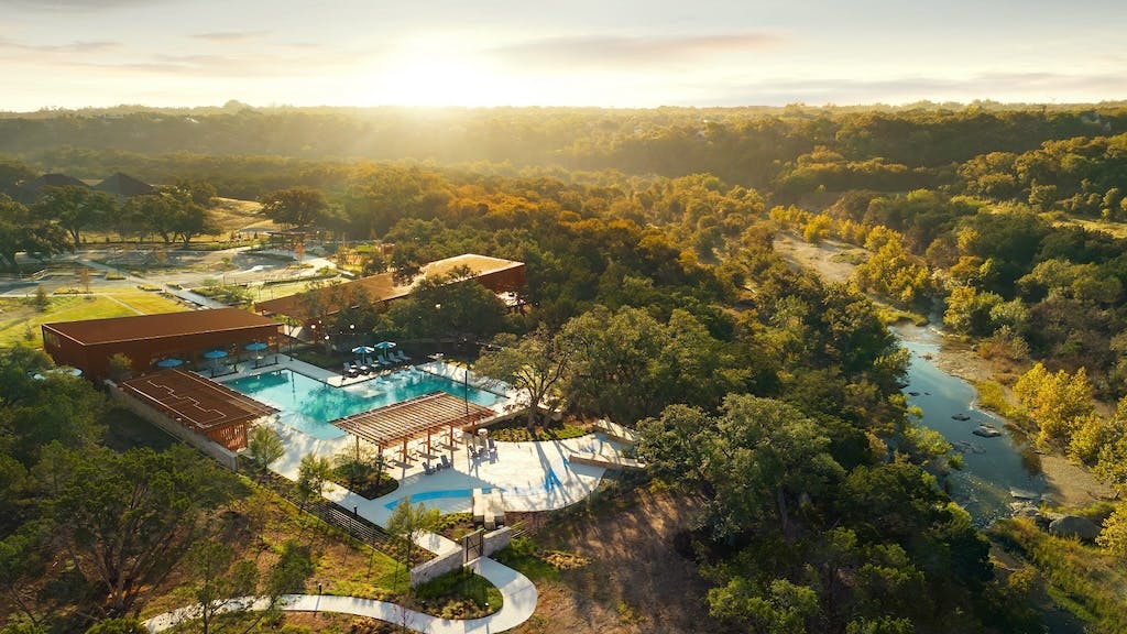 Wolf Ranch aerial overview