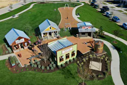 Mini Town aerial overview Mini Town aerial overview