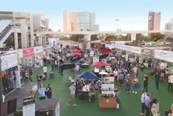 Aerial overview of Show Village in 2025 Aerial overview of Show Village in 2025