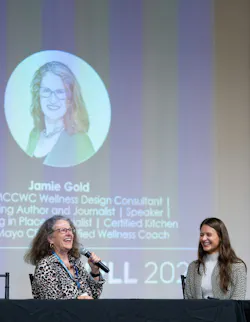 Jamie Gold (left) and Liz Miles Jamie Gold (left) and Liz Miles