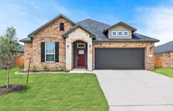 Offered in Temple and Belton, Texas markets, the Millstone II model features four bedrooms and two bathrooms within 2,100 square feet and a list price of $315,800. Offered in Temple and Belton, Texas markets, the Millstone II model features four bedrooms and two bathrooms within 2,100 square feet and a list price of $315,800.