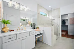 The Cedarwood Model at Echols Farm, the company's active adult community in Paulding County, Ga., is a 2,395-square-foot, three-bedroom, three-bath home priced from $537,000. The Cedarwood Model at Echols Farm, the company's active adult community in Paulding County, Ga., is a 2,395-square-foot, three-bedroom, three-bath home priced from $537,000.