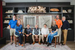 The Windsone leadership team (L-R): Ryan Conley, director of purchasing; Amy Kessler, director of sales & marketing; Jeffrey Abraham, CFO; Mark Carruth, CEO; Scott Leonard, COO; Kendra Pyle, controller/director of FP&A; Reagan Anderson, director of construction; and Jimmy Bobo, VP of acquisition & development The Windsone leadership team (L-R): Ryan Conley, director of purchasing; Amy Kessler, director of sales & marketing; Jeffrey Abraham, CFO; Mark Carruth, CEO; Scott Leonard, COO; Kendra Pyle, controller/director of FP&A; Reagan Anderson, director of construction; and Jimmy Bobo, VP of acquisition & development