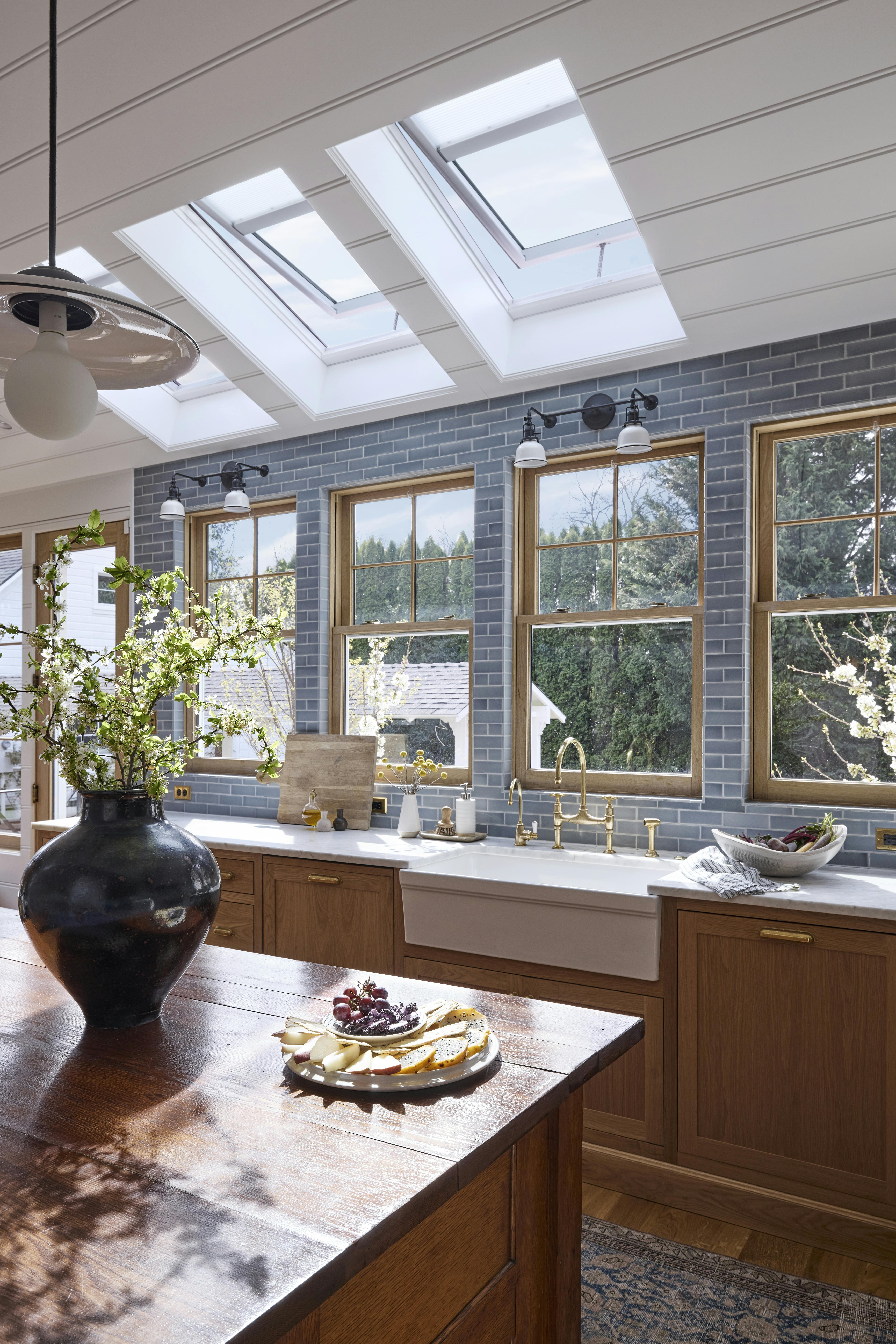 VELUX solar powered fresh air skylight system
