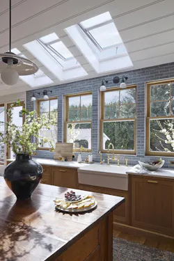 VELUX solar powered fresh air skylight system VELUX solar powered fresh air skylight system