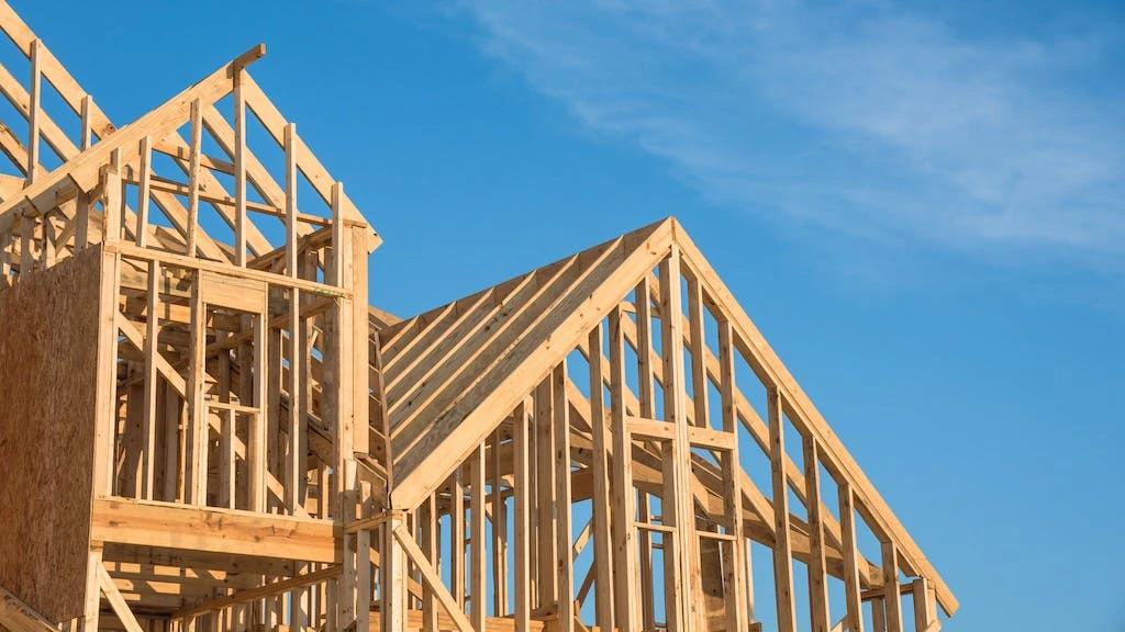 New home under construction