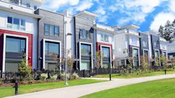 Narrow townhome design Narrow townhome design