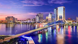 Jacksonville, Fla., skyline at night Jacksonville, Fla., skyline at night