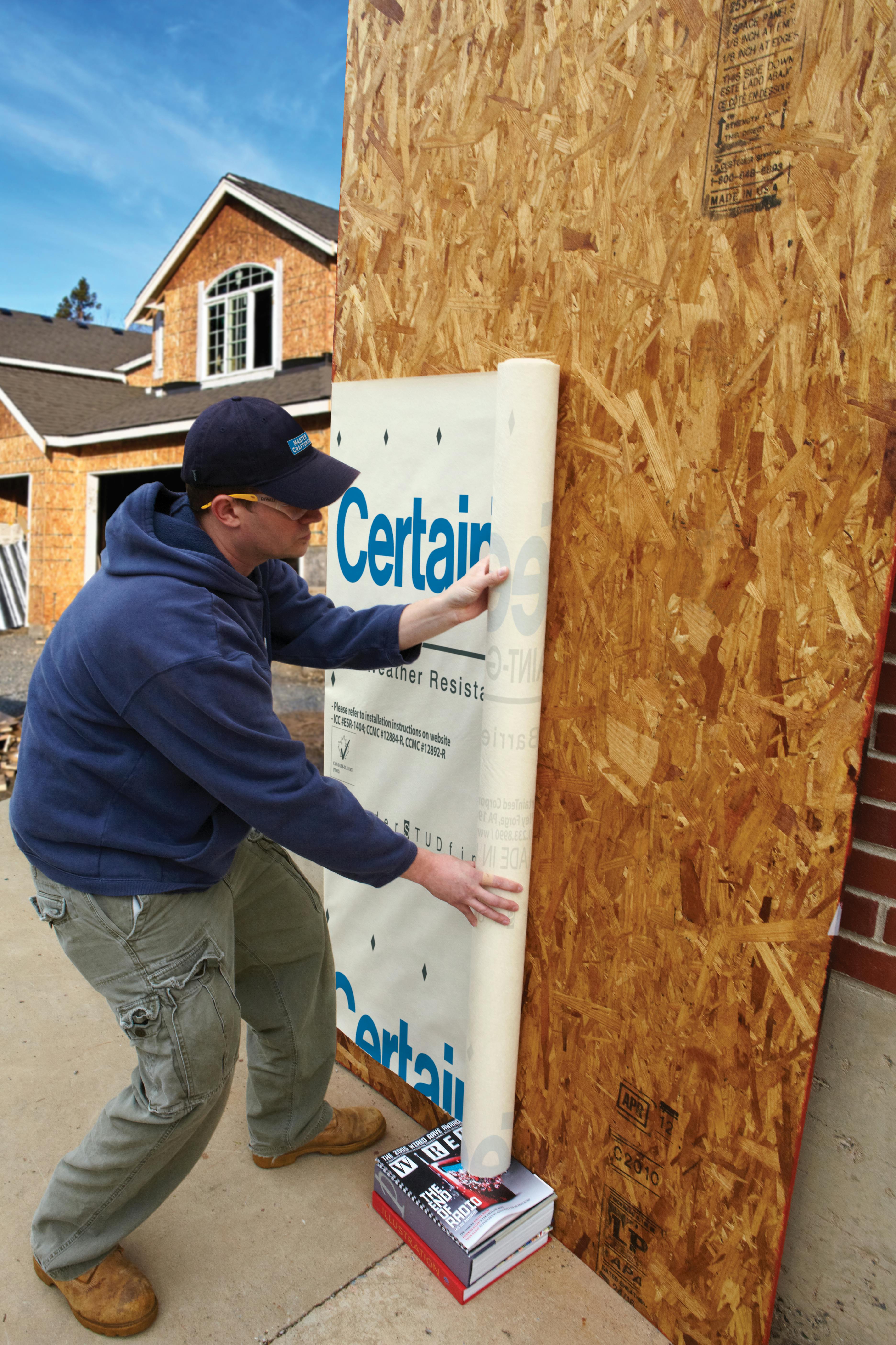 &ldquo;It&rsquo;s changing now, in the past, there was zero education on housewraps,&rdquo; says B