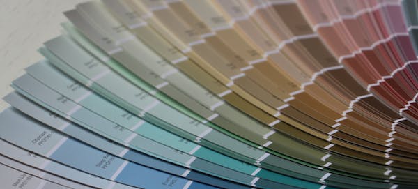 PPG fan deck for selecting exterior home colors