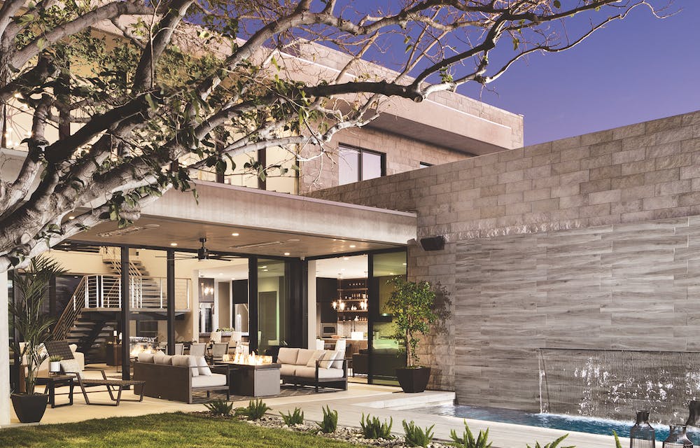 the new american remodeled home sponsored by national association of home builders and professional remodeler magazine