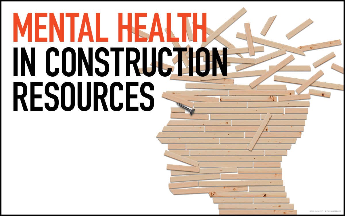 mental health in construction resources