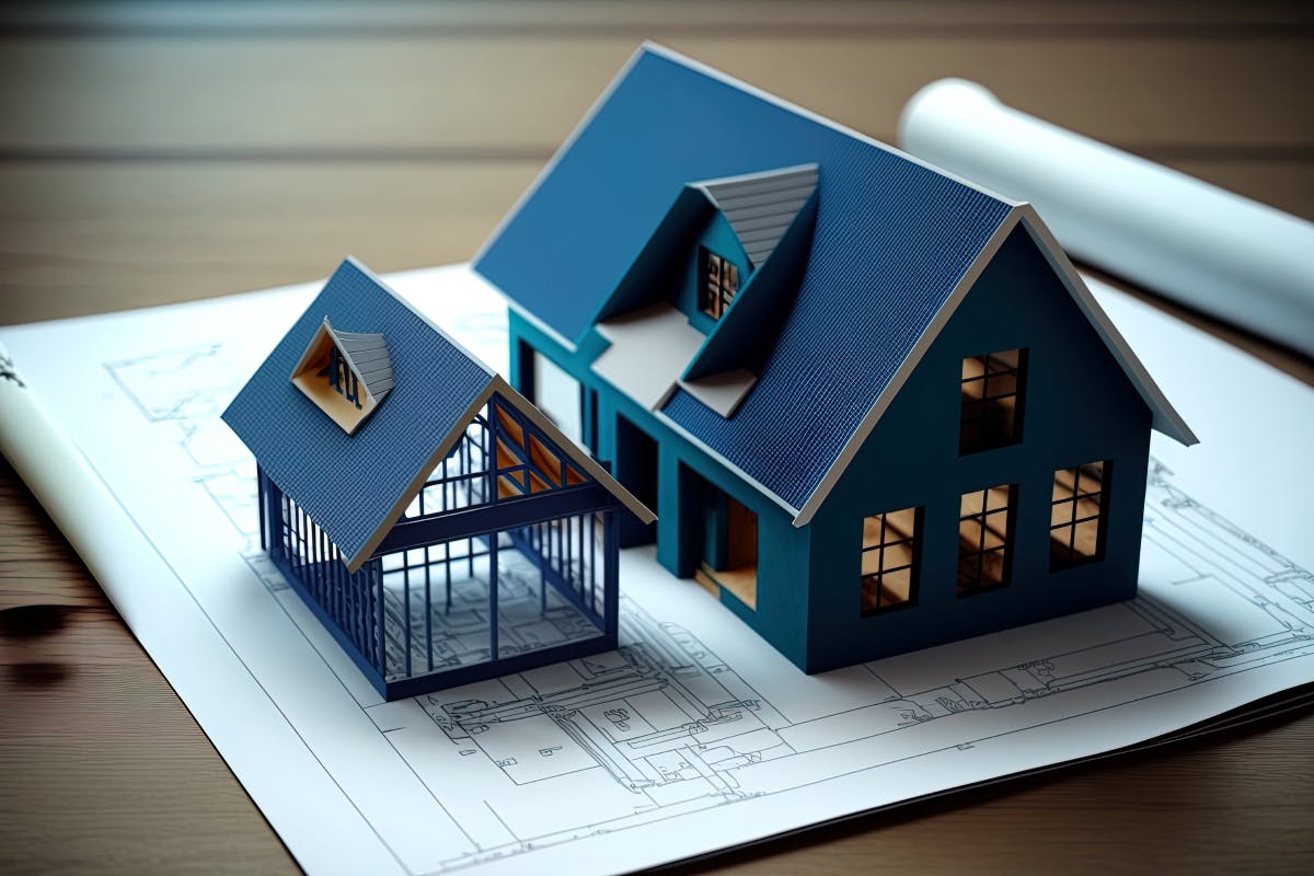 Home remodel blueprint