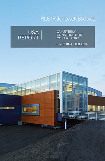 Rider Levett Bucknall&rsquo;s First Quarter 2014 USA Construction Cost Report.