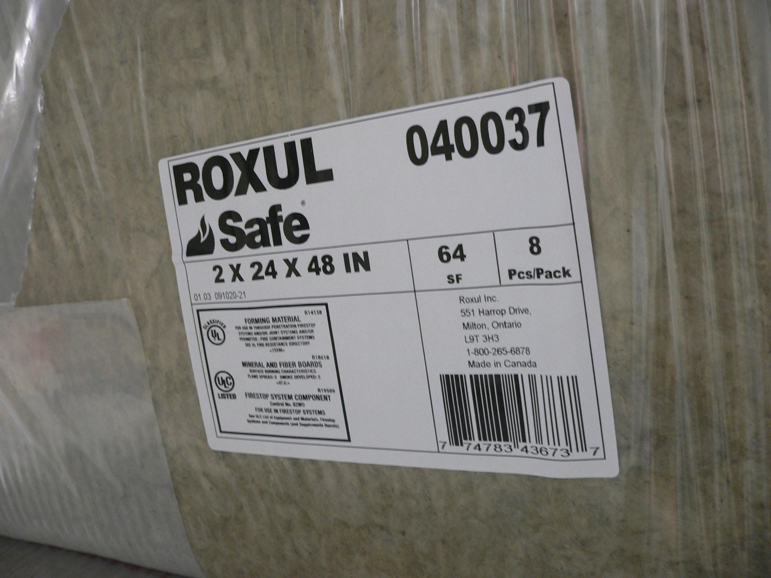 Roxul Scheduled to Begin Production in U.S.