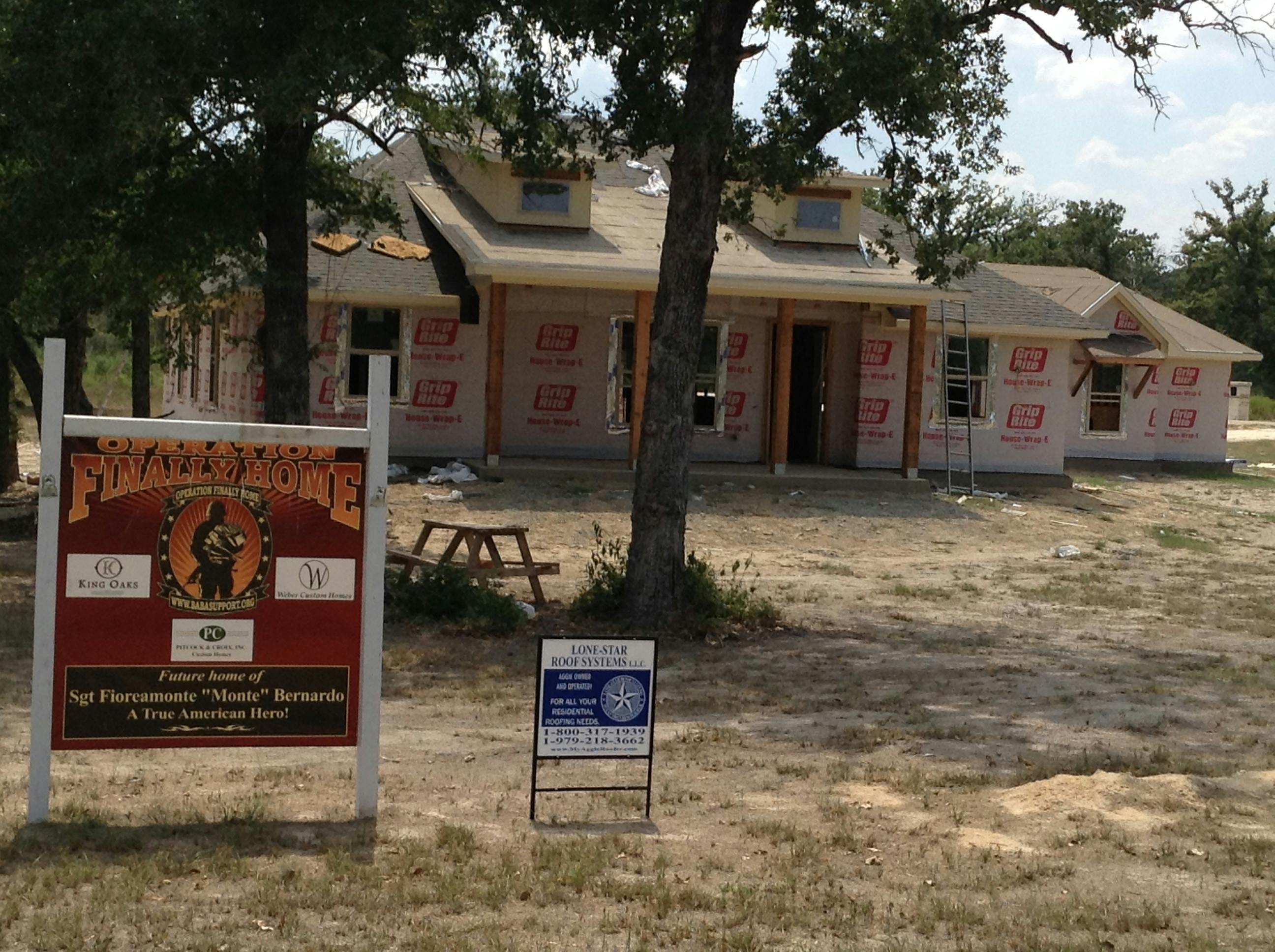 Atlas Donates Materials To Operation FINALLY HOME To Honor Local Hero