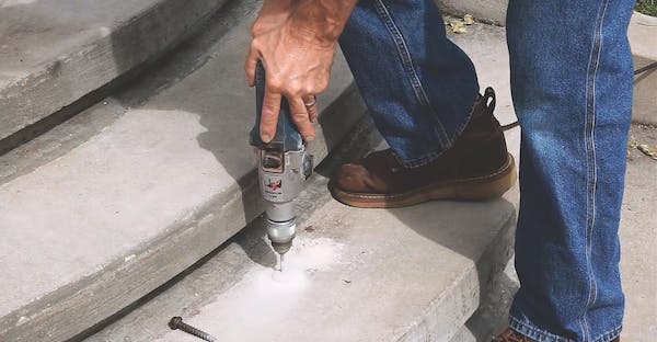 The LDT anchor is a high-performance anchor that cuts its own threads into concrete.