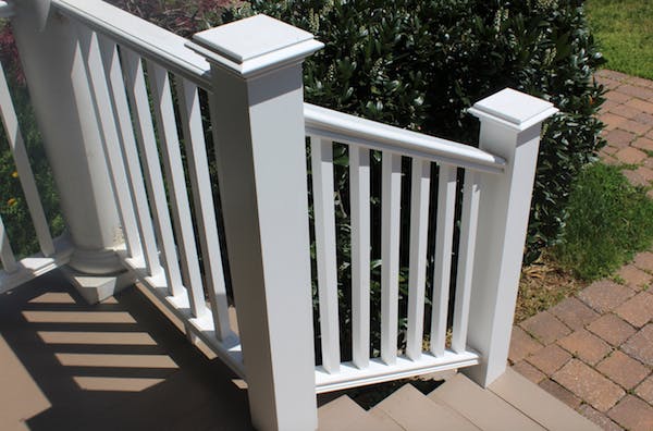 Intex Hampton extruded PVC railing system