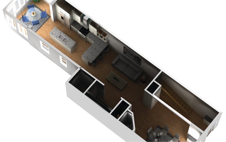 Bill Millholland powder room remodel