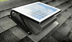 fully installed isolar solutions solar attic fan fully installed isolar solutions solar attic fan