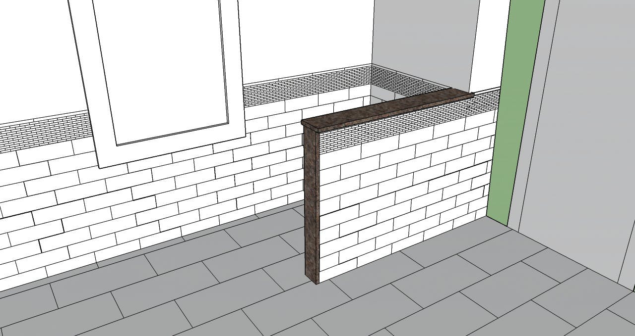 a screenshot of sketchup in action