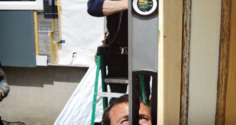 Installing fat-wall window bucks