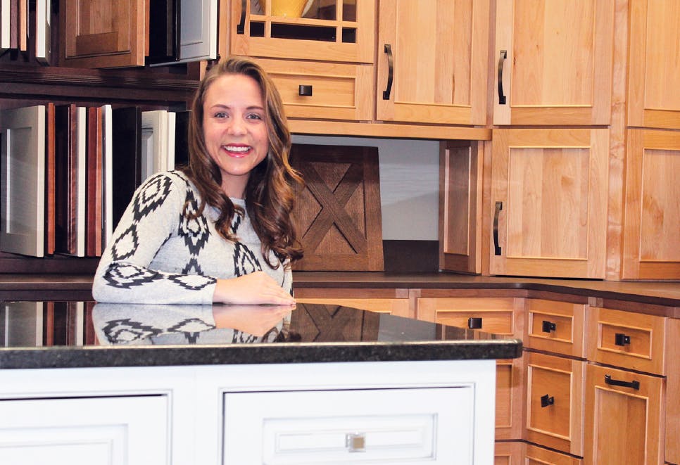 kristin whalen is a kitchen and bath designer with boilard lumber