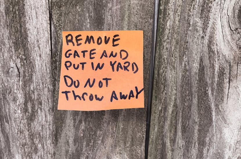 3M's extreme post it are great for construction jobsites