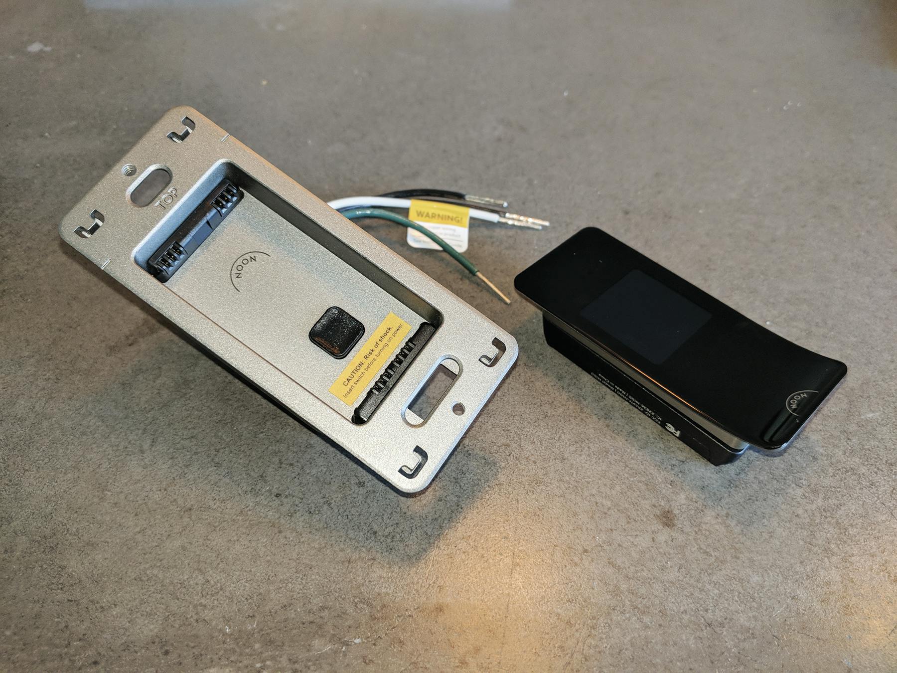 Noon home offers a modular smart switch