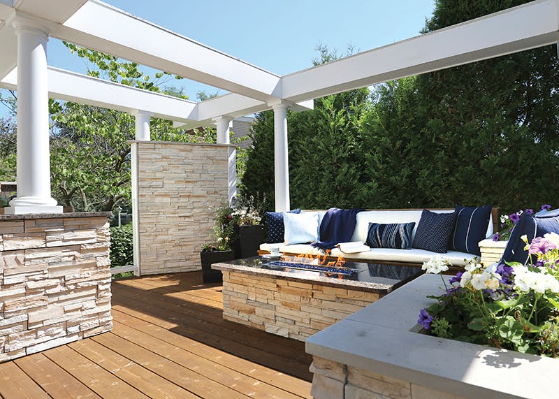 outdoor living spaces are becoming increasingly popular in remodeling