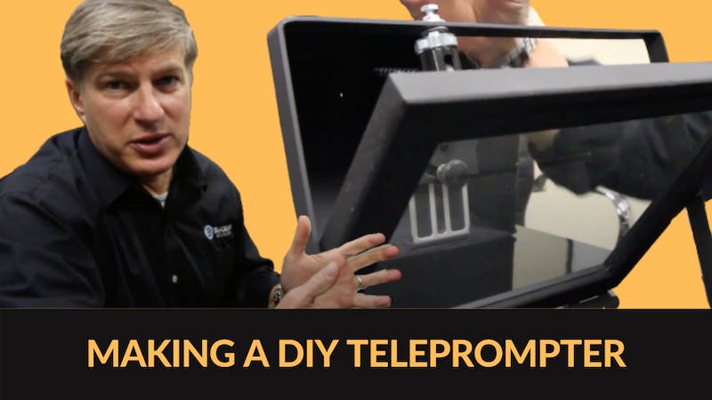 How to Make a DIY Teleprompter