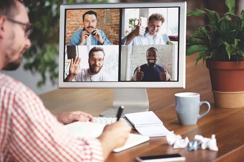 Zoom meeting with clients