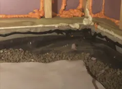 Crawlspace renovation Crawlspace renovation