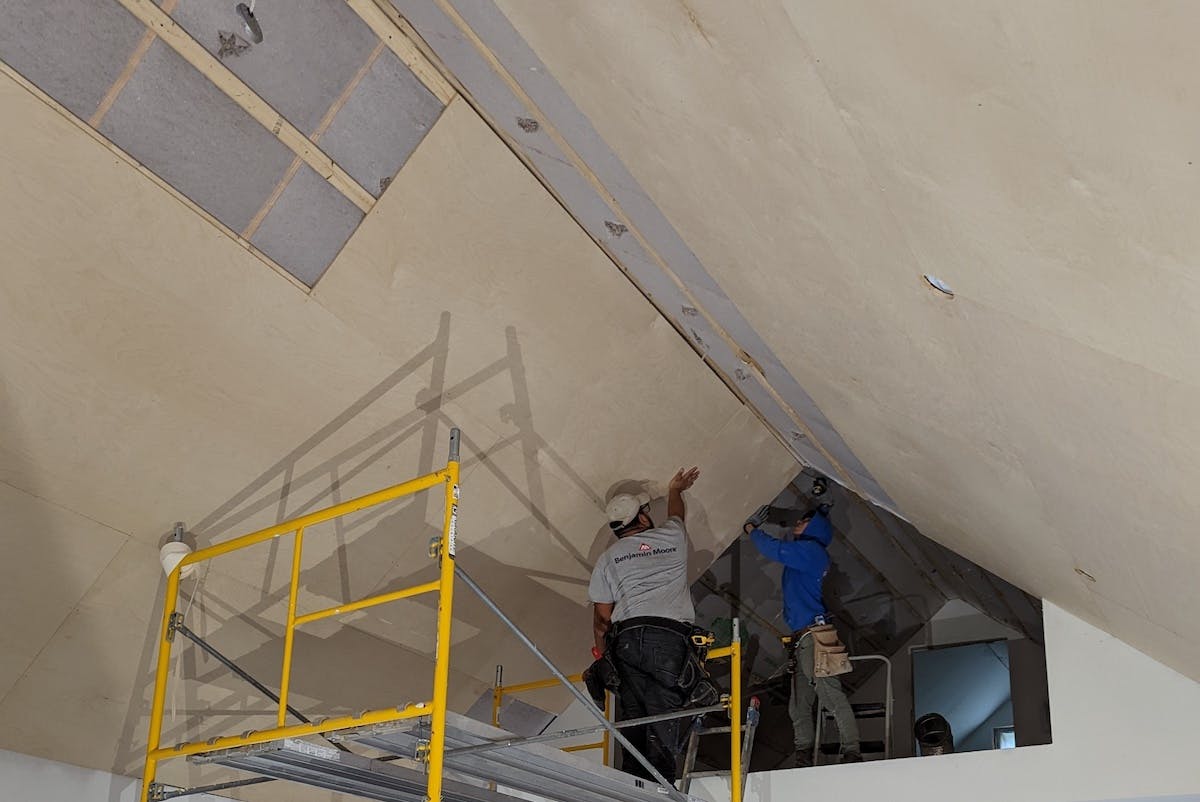 cathedral vaulted ceiling how to