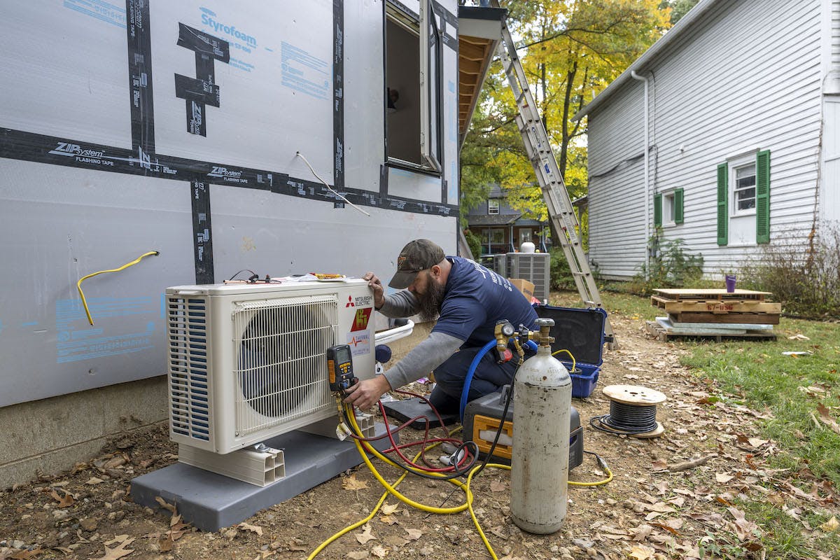 heat pump construction