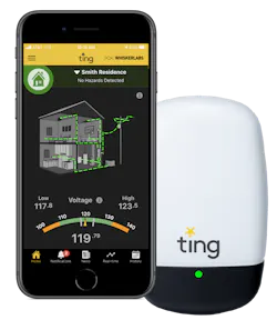 Ting electric fire monitor Ting electric fire monitor