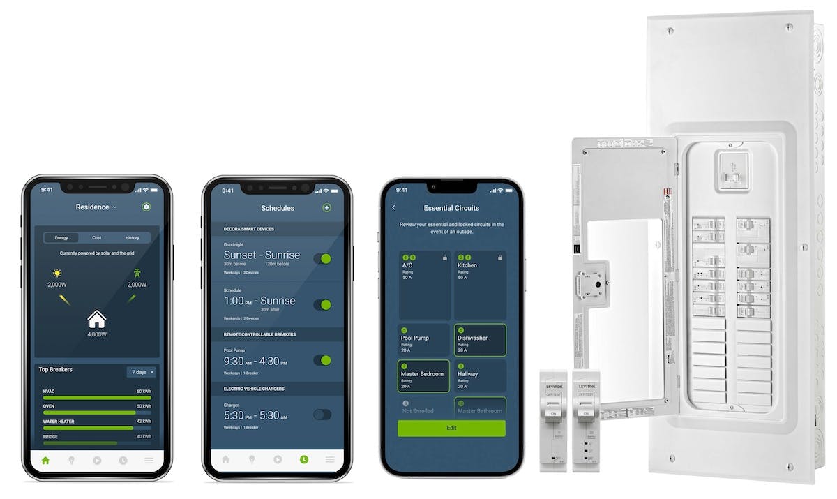 leviton whole home monitoring app