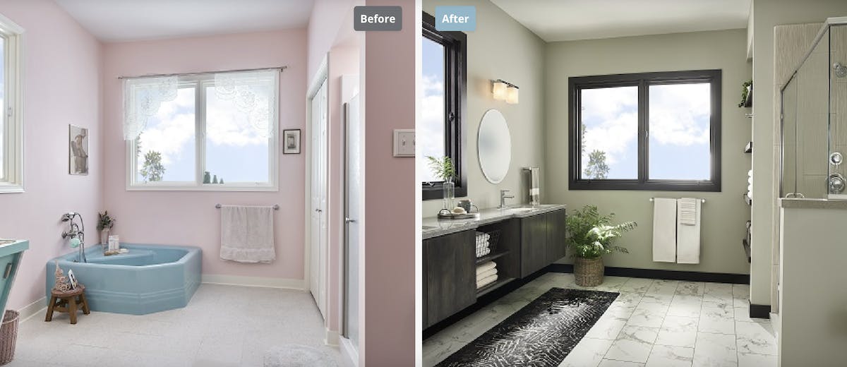 complete bath remodel