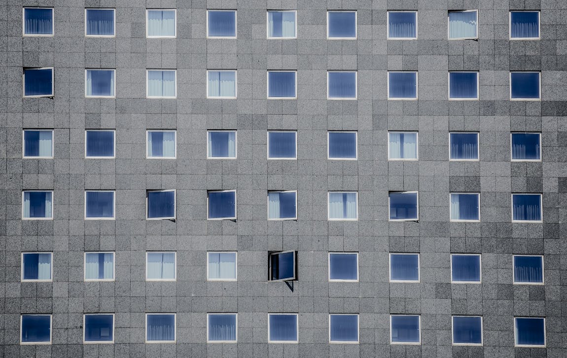 Windows On A Building