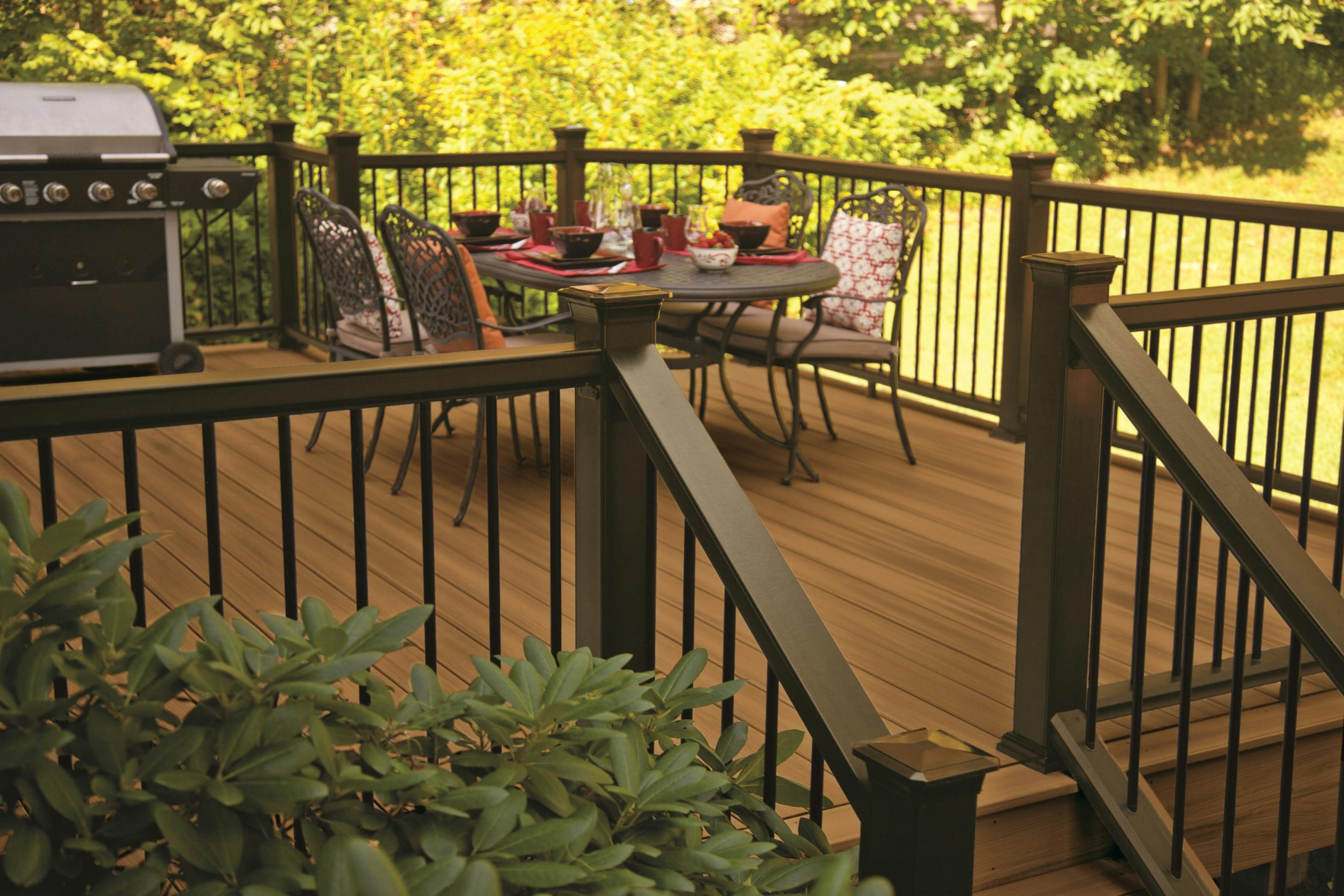 Horizon Mission Rail Dark Walnut And Ipe